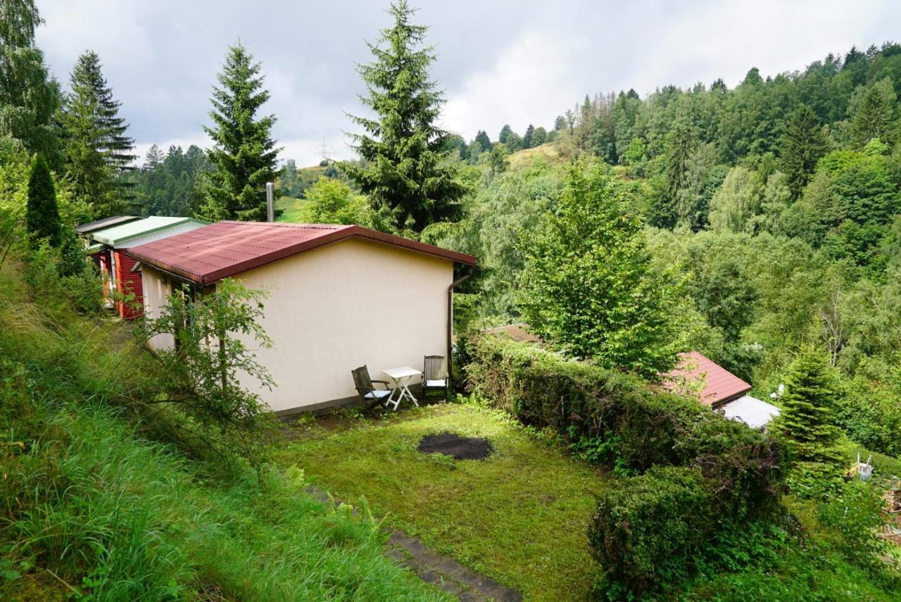 Ruhiges Ferienhaus Am Waldrand Mit Sauna Und Kamin - Hellaberg II Langenbach  Kültér fotó